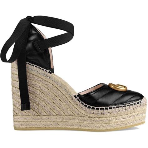 espadrillas zeppa gucci|net a porter Gucci espadrilles.